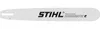 A product shot of a chainsaw bar. Anteprima dell’immagine prodotto