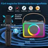 Bluetooth-Lautsprecher, Mikrofon-Musikbox, 6 Lichteffekte, Produktbild-Vorschau 2
