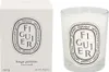 A Diptyque Figuier scented candle and its packaging are shown side-by-side against a white background. Anteprima dell’immagine prodotto