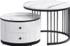MODFU Couchtisch Wohnzimmertisch 2er Set für Wohnzimmer, Produktbild-Vorschau 9