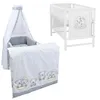Baby-Delux Babybett Gitterbett Mia weiß 120×60 inkl. Produktbild-Vorschau 1