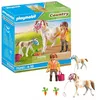 PLAYMOBIL Country Cavalière avec cheval, poulain, seau, Voir les images du produit 10
