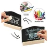 12Stück Mini Kreidetafel mit Ständer, Kleine Tafel Produktbild-Vorschau 3