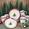 Sogno di Natale 12pcs colazione set porcellana 6 pers. Anteprima dell’immagine prodotto 2