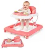 Bebies First Lauflernwagen Rosa – faltbarer Babywalker mit Produktbild-Vorschau 1