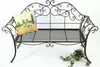 DanDiBo Panchina da giardino in metallo marrone resistente Anteprima dell’immagine prodotto 10