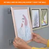 20 Stück Bilderhaken Selbstklebend, Transparent Klebehaken Produktbild-Vorschau 3