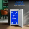 MEDION Gefrierschrank (64 Liter, 85cm hoch, 3 transparente Produktbild-Vorschau 4