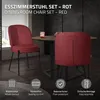 ML-Design set di 6 sedie da sala da pranzo in poliestere Anteprima dell’immagine prodotto 2