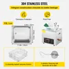 VEVOR 10 L verbesserter Ultraschallreiniger (400 W Heizung, Produktbild-Vorschau 5