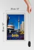 Holzschild Reise 20x30cm Berlin Uhr Alexanderplatz Geschenk Produktbild-Vorschau 5