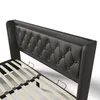 Letto imbottito Flieks 180x200cm con USB e Type-C, letto Anteprima dell’immagine prodotto 8