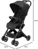 MAXI-COSI Lara2 Ultra Compact Cane Buggy - Essential Black Náhľad obrázku produktu 19