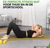 Tunturi NBR Yogamat met Draagtas - Fitnessmat Extra dik & Productafbeelding-voorbeeld 6
