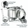HI - Feuerzangen-Bowle Set Edelstahl Feuerzangenbowle 3,5 Produktbild-Vorschau 3