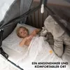 DERYAN Bettzelt Moskitonetz - 200x90cm - Höchste Qualität Produktbild-Vorschau 3