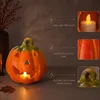 Linterna de calabaza LED para decoración de Halloween, tipo Vista previa de la imagen del producto 3