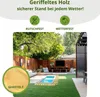 Floranica Gartenweg aus 100% Holz, 30 cm x 6 m, Natur, Produktbild-Vorschau 4