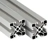 SCHMIDT systemprofile 2000mm Aluminium Profil 40x40mm Nut 8 Produktbild-Vorschau 3