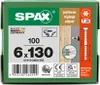 SPAX Vite di regolazione 6,0x130 mm 100 pezzi ( Anteprima dell’immagine prodotto 5