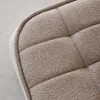 sweeek - Sessel mit strukturiertem Bouclébezug - Beige Produktbild-Vorschau 4