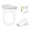 SONGMICS WC-Sitz lange D-Form, Absenkautomatik, Produktbild-Vorschau 1