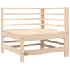 vidaXL Ecksofa mit Kissen Massivholz Kiefer -  Produktbild-Vorschau 16