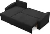 Ecksofa mit Schlaffunktion NEO, Schwarz Produktbild-Vorschau 5