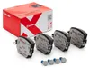 Kit pastiglie freno posteriori BREMBO P 85 135X per SKODA Anteprima dell’immagine prodotto 1