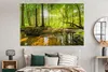OneMillionCanvasses® - Leinwandbilder - 150x100 cm, Wald - Produktbild-Vorschau 6