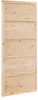 Porte de grange Nature 100 x 2,5 x 208 cm en pin massif Voir les images du produit 6
