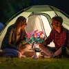 Barevná světelná girlanda na solární energii, určená pro Náhled obrázku produktu 5