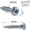 Viti Simpson CSA 5x40mm Viti per costruzioni in legno Anteprima dell’immagine prodotto 16