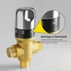 Termostatický směšovací ventil, směšovací ventil 1/2 NPT, Náhled obrázku produktu 3