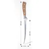 Japanisches Filetiermesser 18,3 Cm Aus Edelstahl Mit Produktbild-Vorschau 4