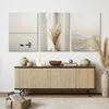 Muralo Leinwand Bilder Set 3 Bilder 30x40cm PFLANZEN Strand Produktbild-Vorschau 3