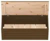 vidaXL Kufer miodowy brąz 89x36,5x33 cm lite drewno sosnowe Podgląd zdjęcia produktu 7