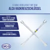 alca® Univerzálny kľúč na kolesá 17, 19, 21, 22 mm, kľúč na Náhľad obrázku produktu 1