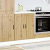 vidaXL Kuchynská linka Porto Artisan dub materiál na báze Náhľad obrázku produktu 3