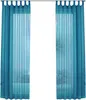 2er-Pack Gardinen Transparent Vorhang Set Wohnzimmer Voile Produktbild-Vorschau 2