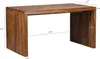A wooden desk with dimensions indicated by lines and text. Náhled obrázku produktu