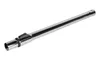 A single, chrome-plated metal extension tube for a vacuum cleaner, shown against a white background. Produktbild-Vorschau