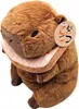Peluche capibara Peluche pane tostato peluche 30 cm Anteprima dell’immagine prodotto 3