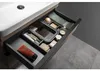 Organizér LINDO "U" 372x36x323 mm, plast, antracitová farba Náhľad obrázku produktu 2