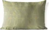 MuchoWow® Outdoor Kissen - Muster - Grün - Gold - Linie - Produktbild-Vorschau 1