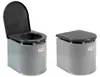 Inodoro químico portátil gris de 12 litros, ideal para Vista previa de la imagen del producto 8