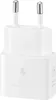 Samsung USB-C chargeur 25W sans câble de données blanc Voir les images du produit 1