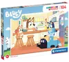 Cle Puzzle 104 Maxi Superkolor Bluey 27169 Podgląd zdjęcia produktu 7