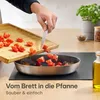 Tagliere di legno grande XXL - Con scanalatura per il succo Anteprima dell’immagine prodotto 5