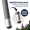 CASARIA® Tavolo Rotondo da Giardino Polyrattan Ø 80 Piano Anteprima dell’immagine prodotto 5